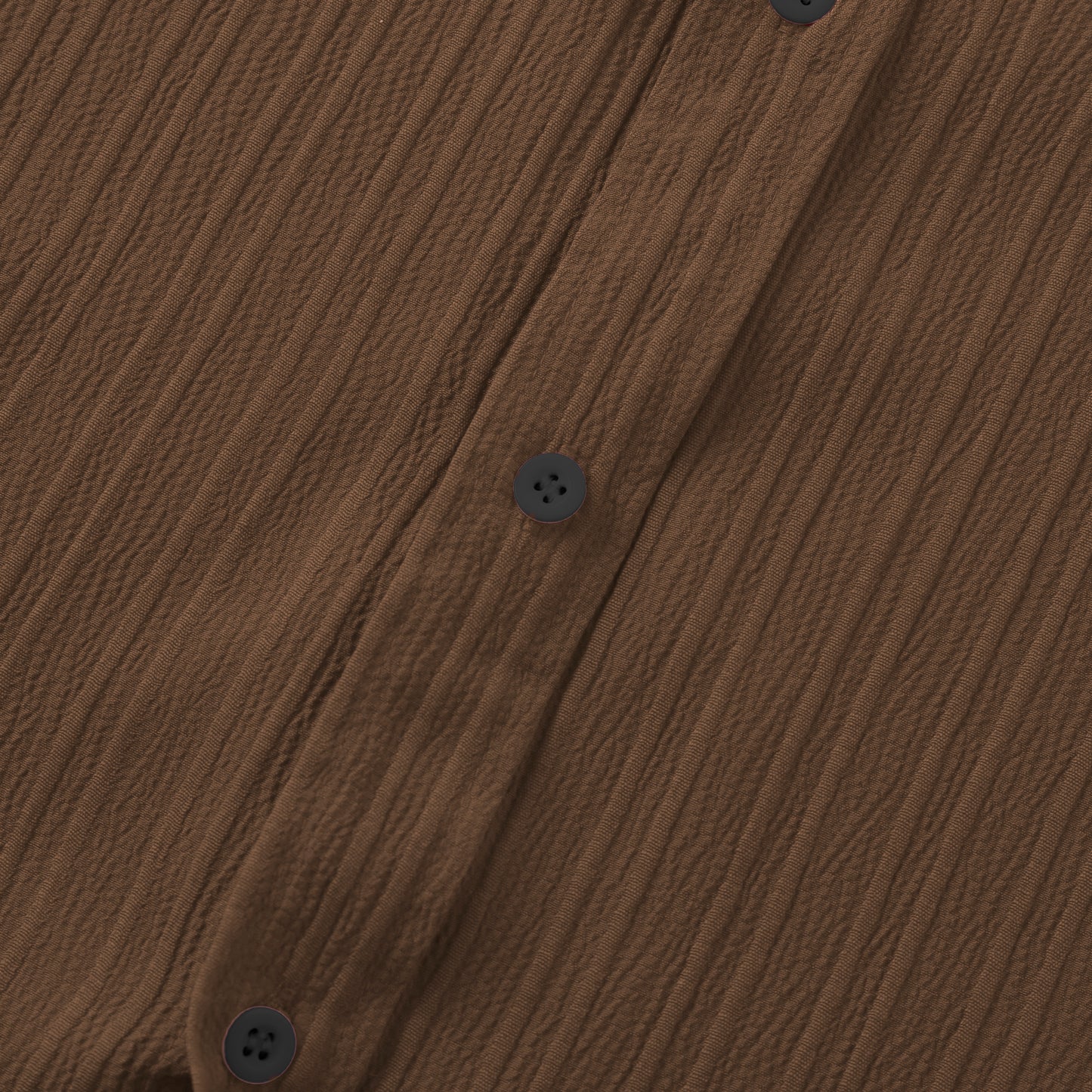 Brown Color Lining Structured Shirt