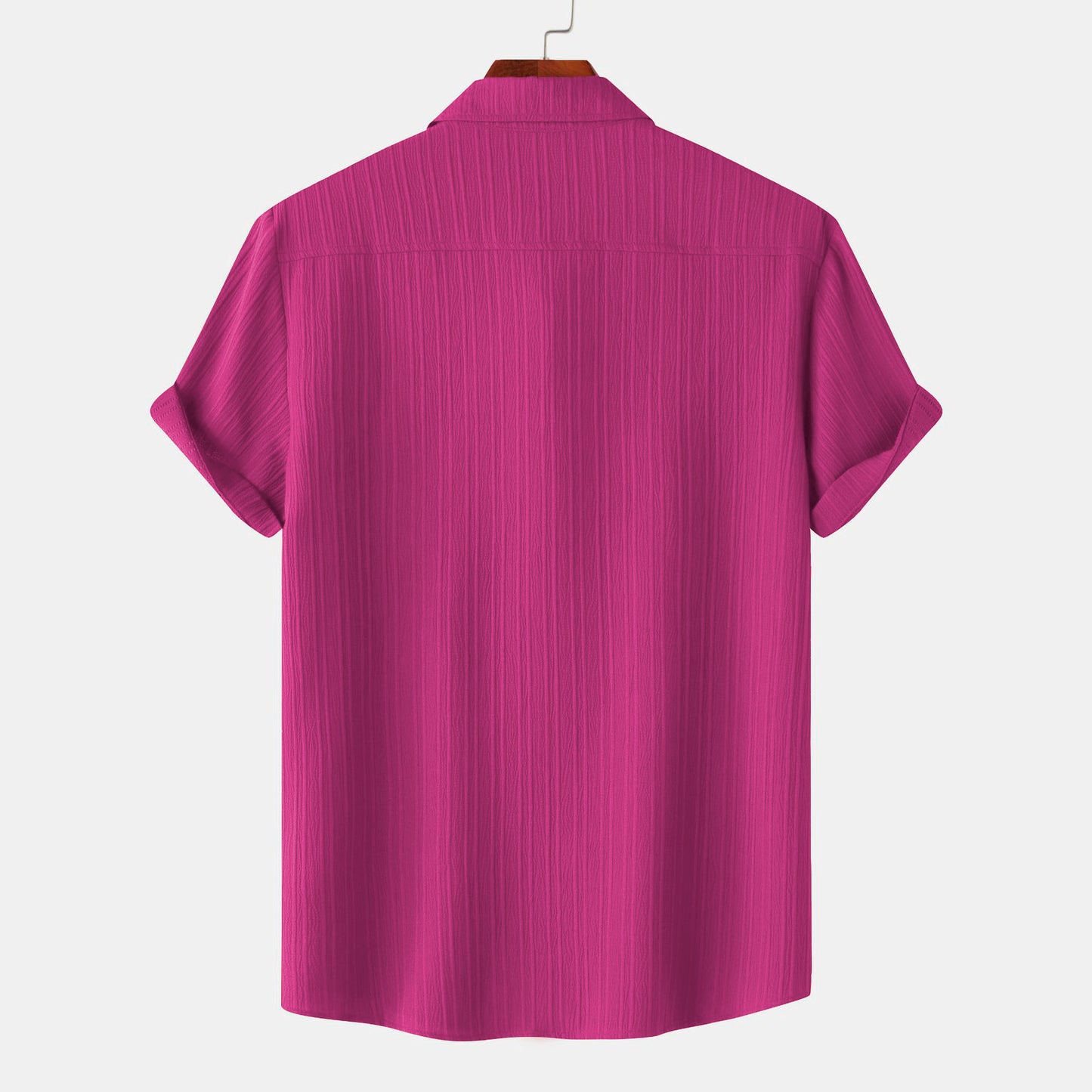 Modern Pink Color Lining Structured Shirt